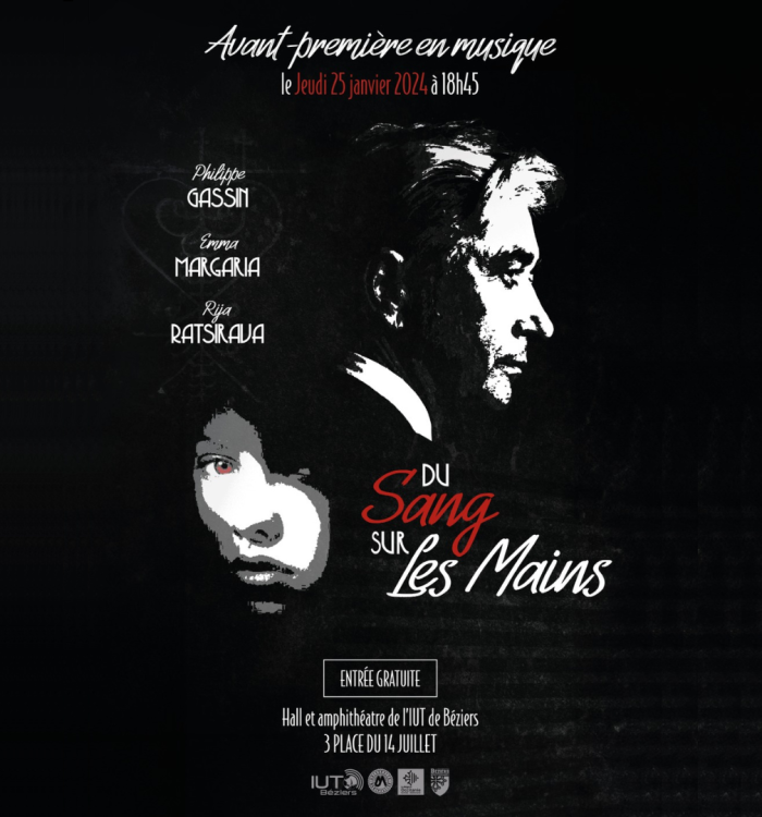 Du sang sur les mains